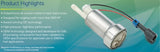 Walbro F90000267 Fuel Pump 450LPH E85 Performance Racing