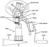 Walbro GSS342 Fuel Pump In-Tank 255LPH High Pressure Electric